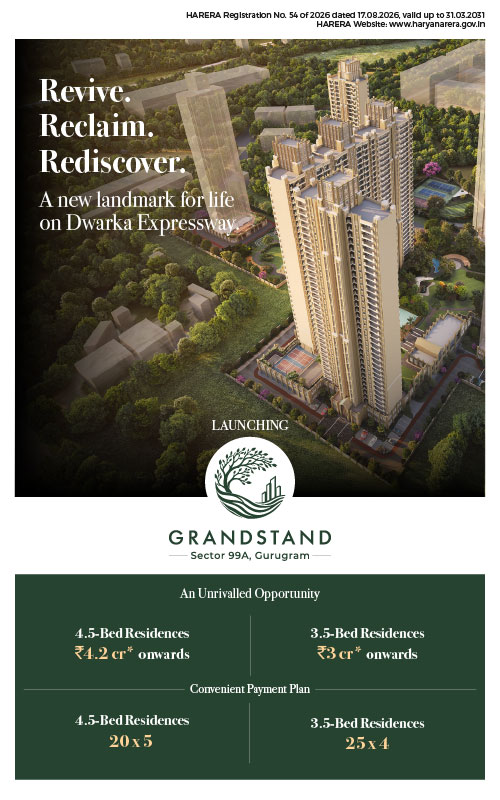 ATS HomeKraft Grandstand – a new landmark for life on Dwarka Expressway