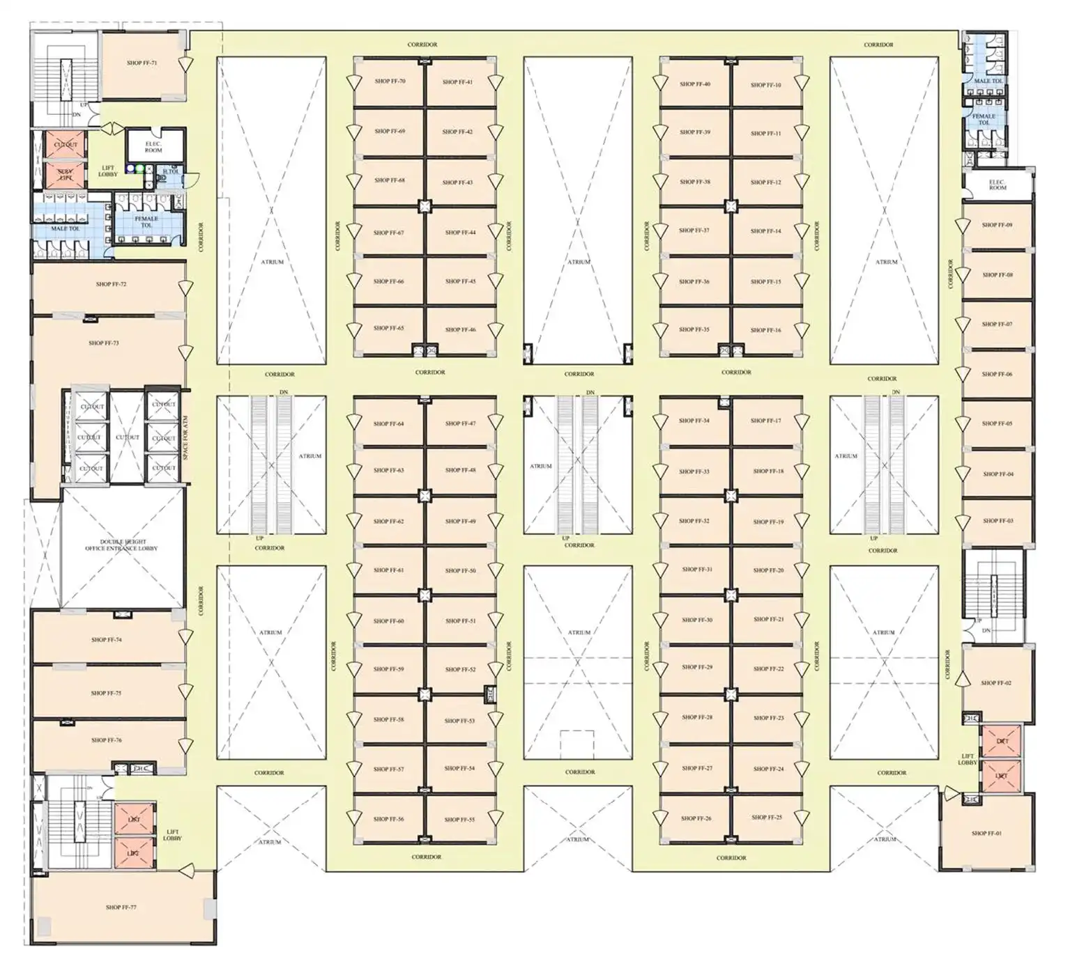First floor plan